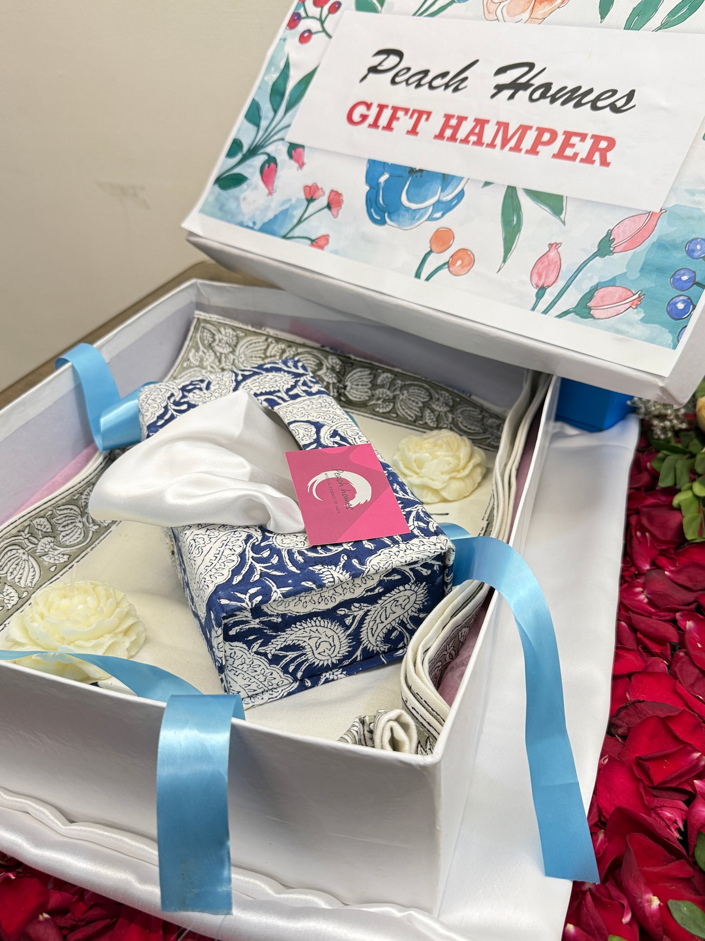 Premium Patchwork Runners + Coasters + Tissue Box