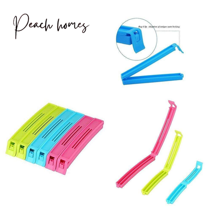 Plastic Food Snack Bag Pouch Clip Sealer – 18 Pcs, Strong Grip, Multi-Purpose, Reusable, Convenient Storage Solution