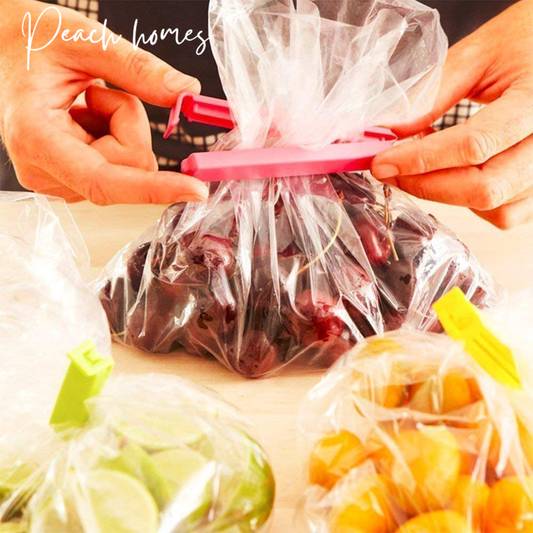 Plastic Food Snack Bag Pouch Clip Sealer – 18 Pcs, Strong Grip, Multi-Purpose, Reusable, Convenient Storage Solution