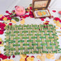 Green Rectangle Sabai Grass Table Placemat – Eco-Friendly Sapphire Blue Dining Table Mat