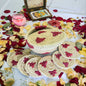 Magenta Handcrafted Jute Coasters With Sabai Grass Basket (SET OF 6 COASTERS + 1 BASKET)