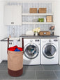 Laundry Bag Brown (45 Ltr) – Spacious, Collapsible, Waterproof Laundry Storage Solution