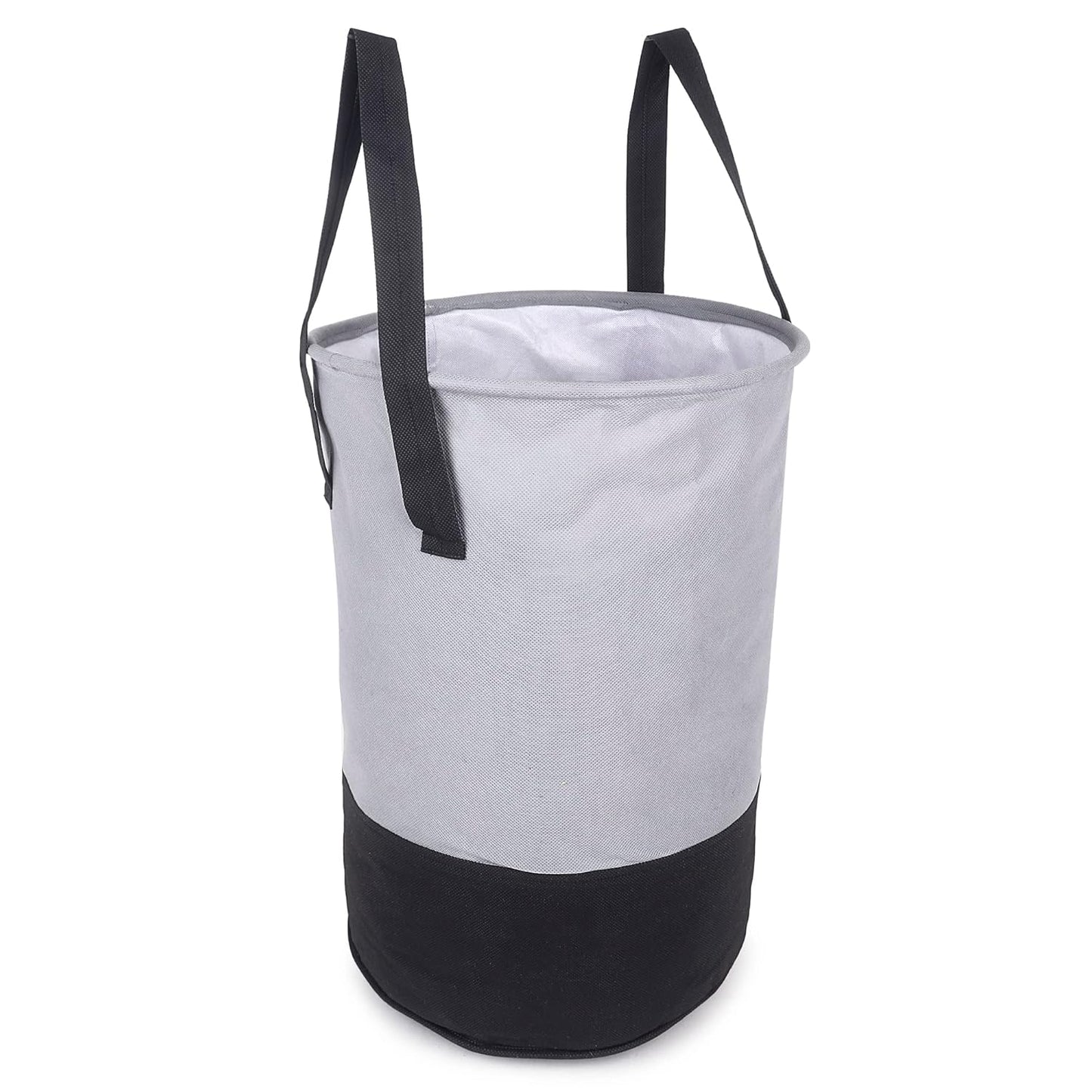 Grey Laundry Bag (45 Ltr) – Collapsible, Durable, and Spacious Laundry Storage