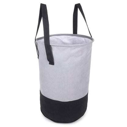 Grey Laundry Bag (45 Ltr) – Collapsible, Durable, and Spacious Laundry Storage
