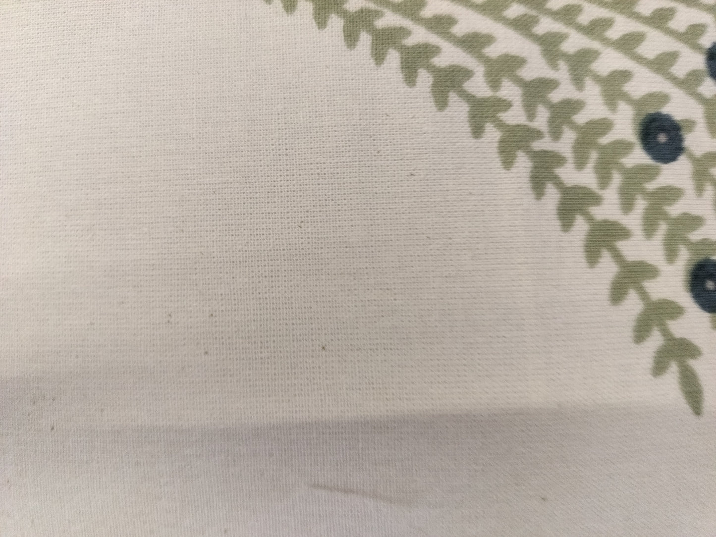 Green and White Quilted Handblock Cushion Covers – Set of 2