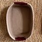 Jute Long Rectangle Storage Organizer Basket