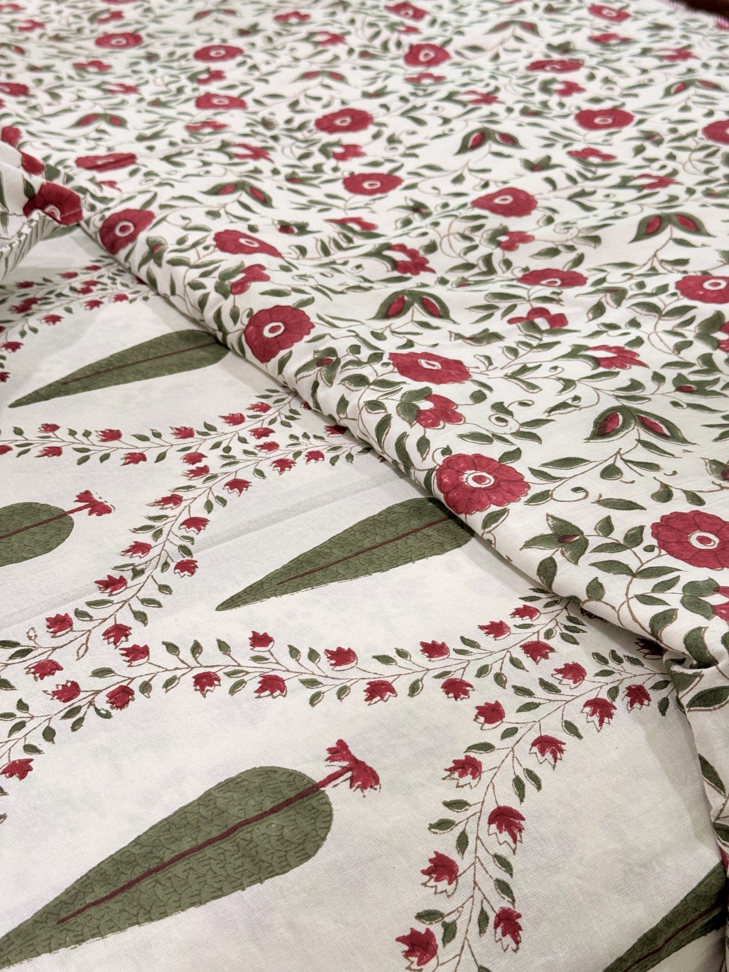 Cotton Handblock Jaipuri  Double Dohar
