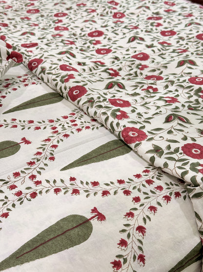 Cotton Handblock Jaipuri  Double Dohar