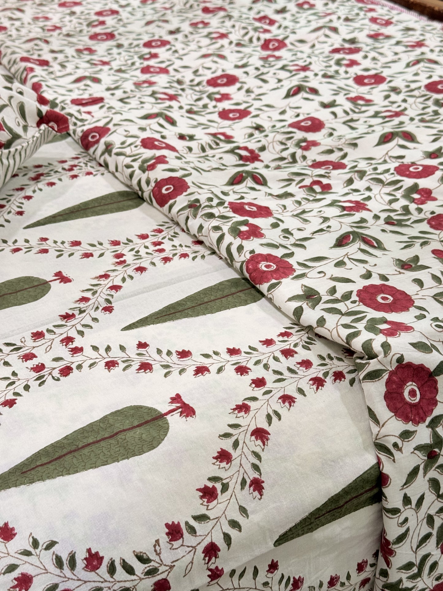 Cotton Handblock Jaipuri  Double Dohar