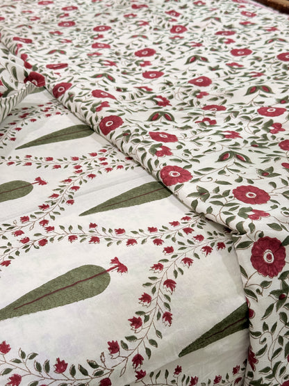 Cotton Handblock Jaipuri  Double Dohar
