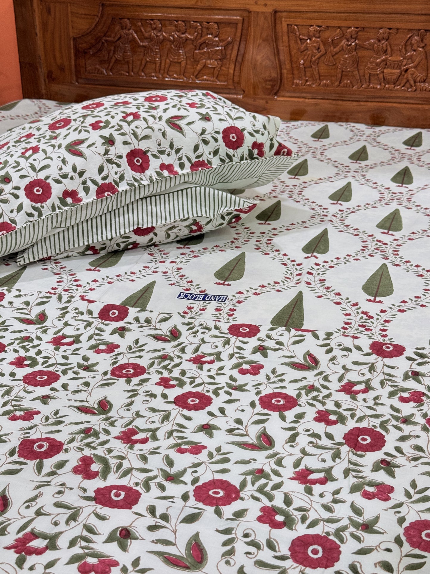 Cotton Handblock Jaipuri  Double Dohar