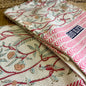 Pink Paradise Handblock Waffle Cotton Towel Set