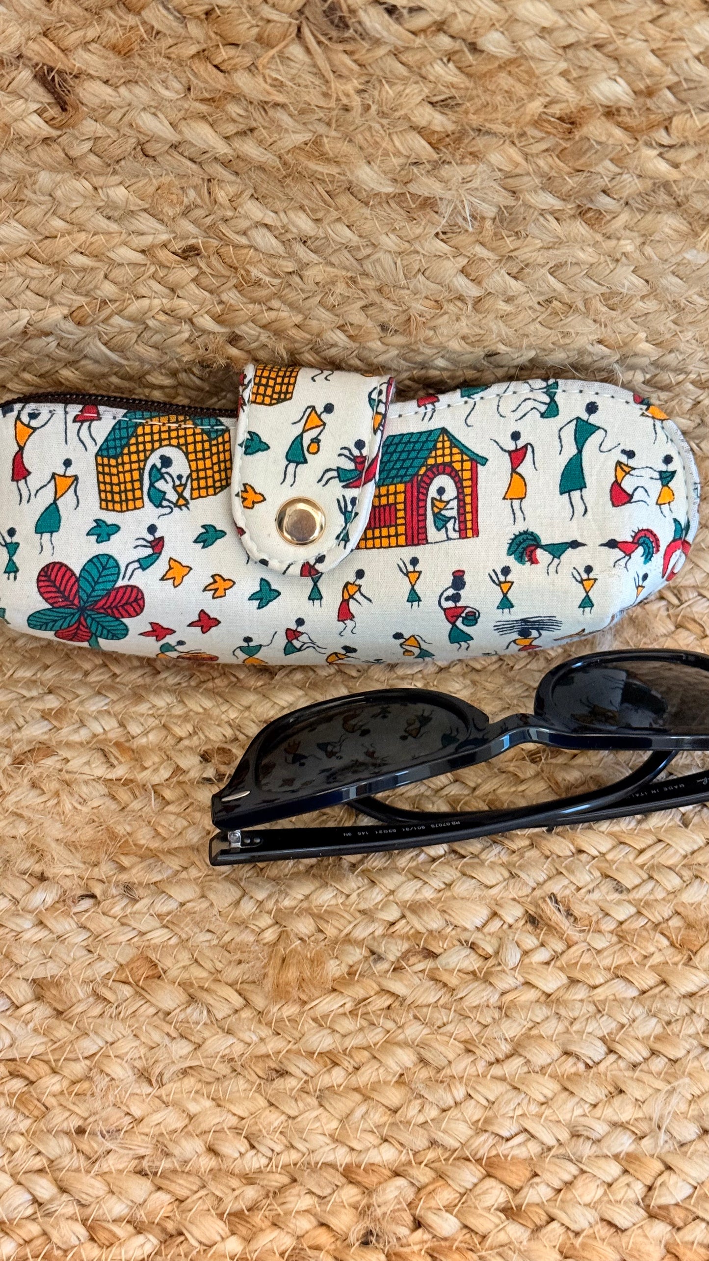 Tribal Print Goggle Case