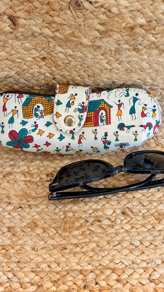 Tribal Print Goggle Case
