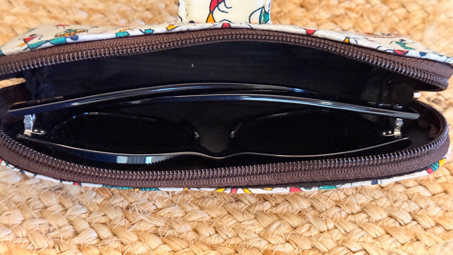 Tribal Print Goggle Case