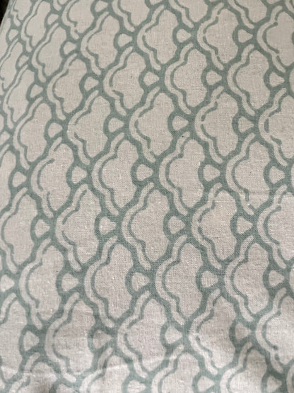 Leaf Print Double Bedsheet with 2 Pillow Cover