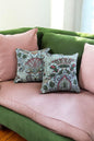 Pastel Blue Kantha Cushion Cover Set of 2