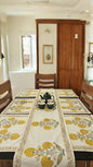 Handblock Table Runner and Mat 6+1