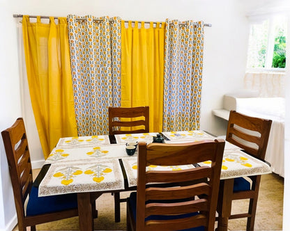 Handblock Table Runner and Mat 6+1