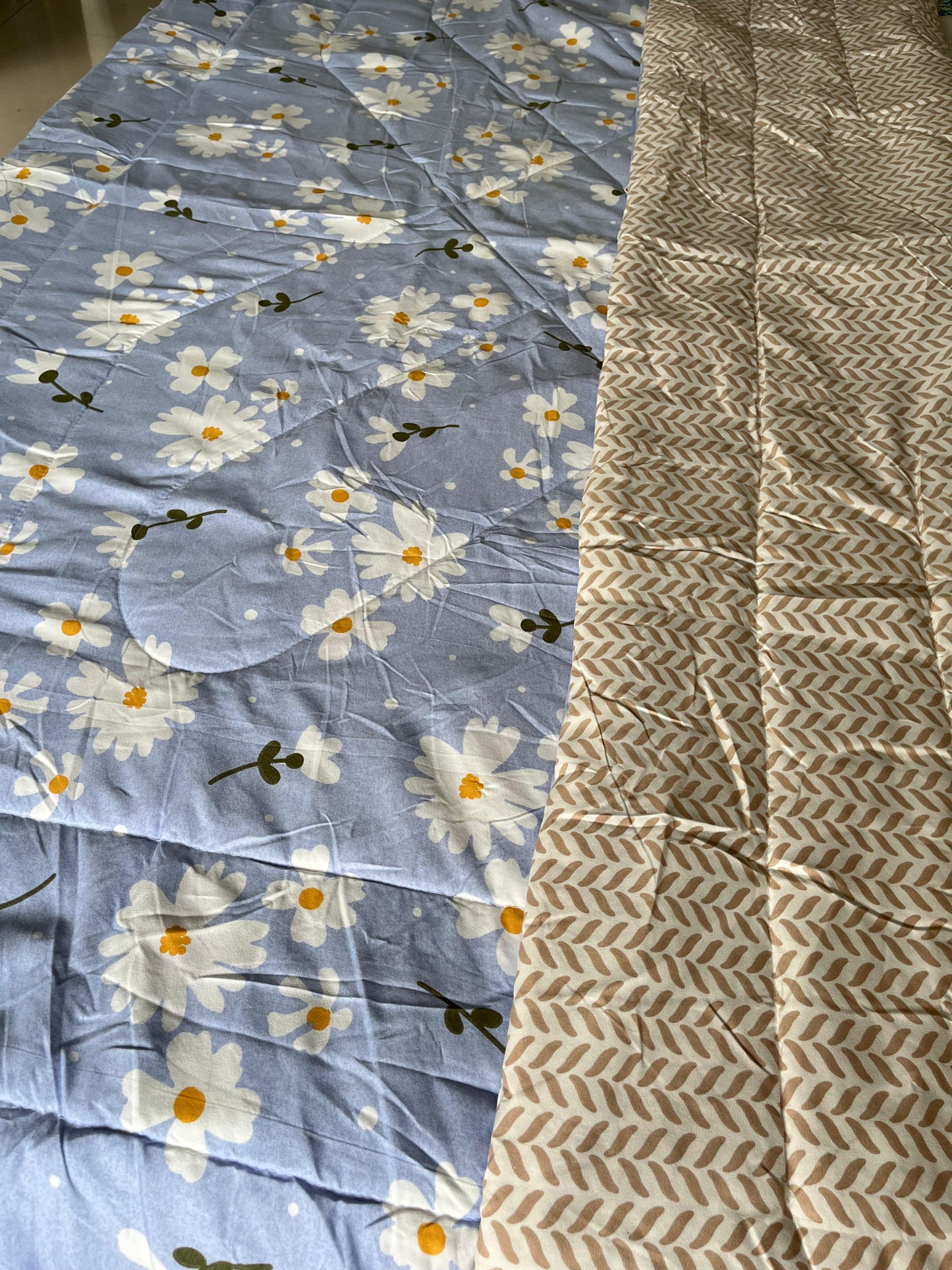 Sky Blue Single Bed Comforter