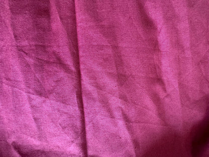 Cotton Solid Maroon Curtains (Set of 2)