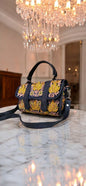 Black Kashmiri Embroidery Sling Bag