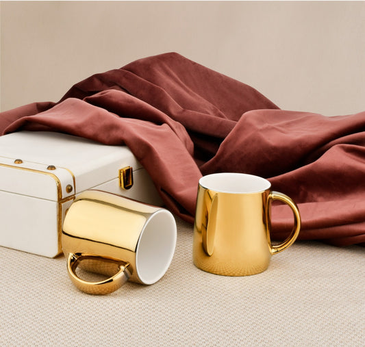 Golden Coffee Mug