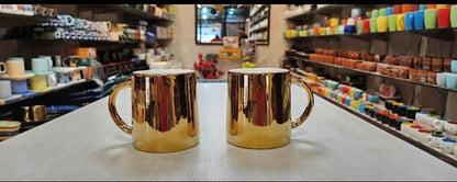 Golden Coffee Mug