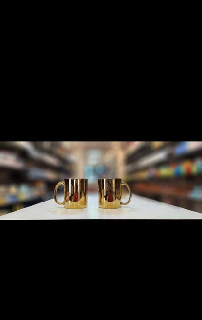 Golden Coffee Mug