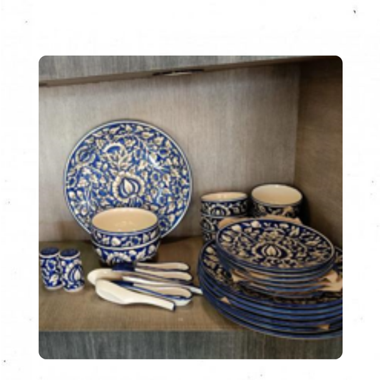 Blue Dinner Plate (Set of 12)